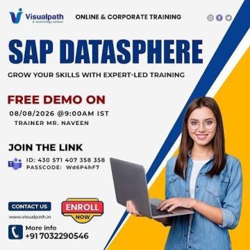 Join SAP Datasphere Free Demo Session - Aug 08, 2026