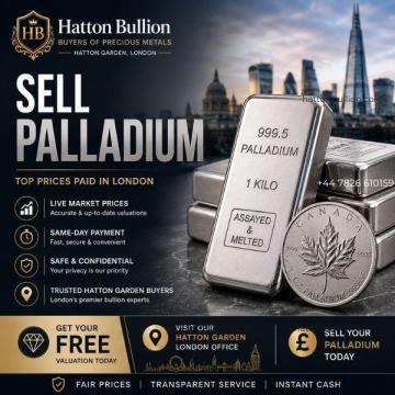 Sell Palladium in London - Get Top Prices Paid Today