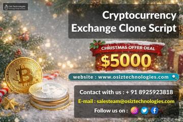 Feature-Rich Crypto Exchange Clone Script – Osiz Technologies| $5000 Deal