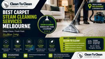Best carpet steam cleaning services Melbourne