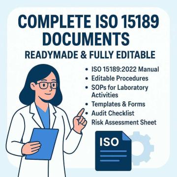 Complete ISO 15189 Documents for Medical Laboratories