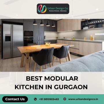 Upgrade Your Home with the Best Modular Kitchen in Gurgaon.
