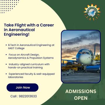 B Tech Aeronautical Engineering Admission | IIAEIT