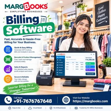 Billing Software for Easy Invoicing & Business Management | MargBooks