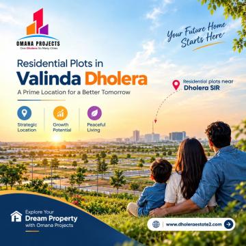 Plots for Sale in Valinda Village Near Dholera SIR Today