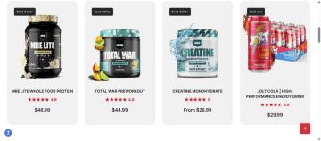 50% OFF All Items + Free Gifts on Redcon1