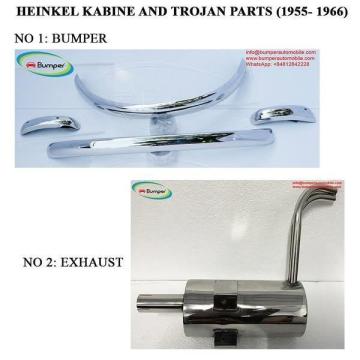 Heinkel Kabine and Trojan () Bumper Parts for Classic by stainless steel new
