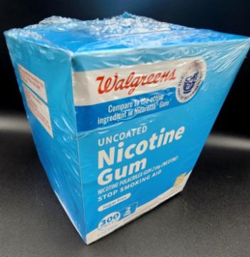 Nicotine gum and lozenges for Seniors