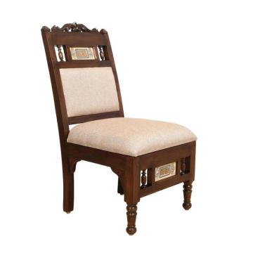 Buy Premium Teak Wood Chair with Cushion for Home & Office