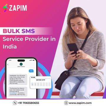 Bulk SMS Service Provider in India: Scale Your Brand with Zapim!