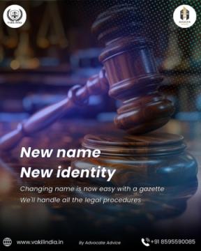 The Legal Name Change Process in India