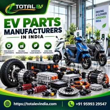 Trusted EV Parts Manufacturers in India for Electric Scooter Businesses