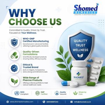 SHOMED Remedies – Leading Pharmaceutical Company in India