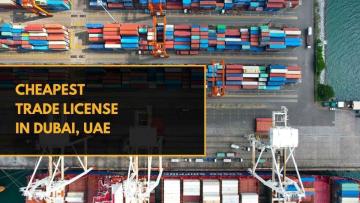 What is the cheapest trade license in UAE?
