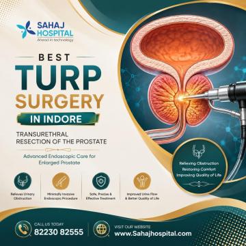 Best TURP Surgery in Indore (Transurethral Resection of the Prostate) - Sahaj Hospital