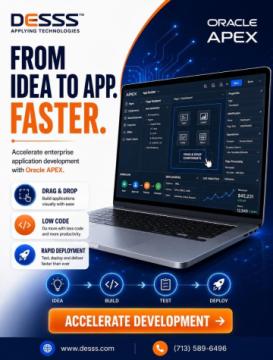Oracle APEX Development Company Houston | APEX Experts