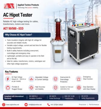AC Hipot Tester: Ensuring Electrical Safety and Reliable Insulation Testing