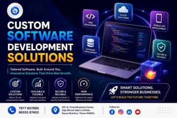 Custom Software Development Solutions for Scalable Business Growth