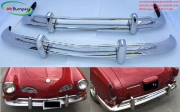 Volkswagen Karmann Ghia US type bumper (1955 – 1971) by stainless steel