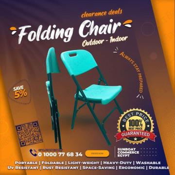 Durable and lightweight folding chairs